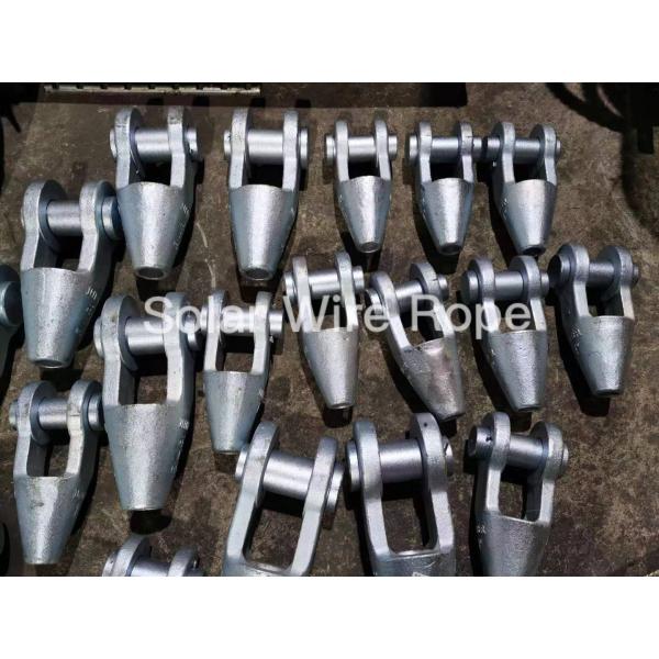 Open Spelter Sockets US Standard Big Size Galvanized Wire Rope Fittings Open Spelter Sockets US Standard