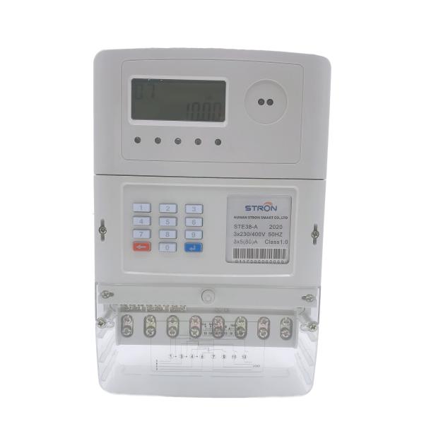 Stron STS Standard Prepaid Keypad Single Phase Electricity Measurement Meter