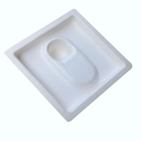 Biodegradable Molded Fiber Pulp Packaging , Compostable Natural Pulp Packaging