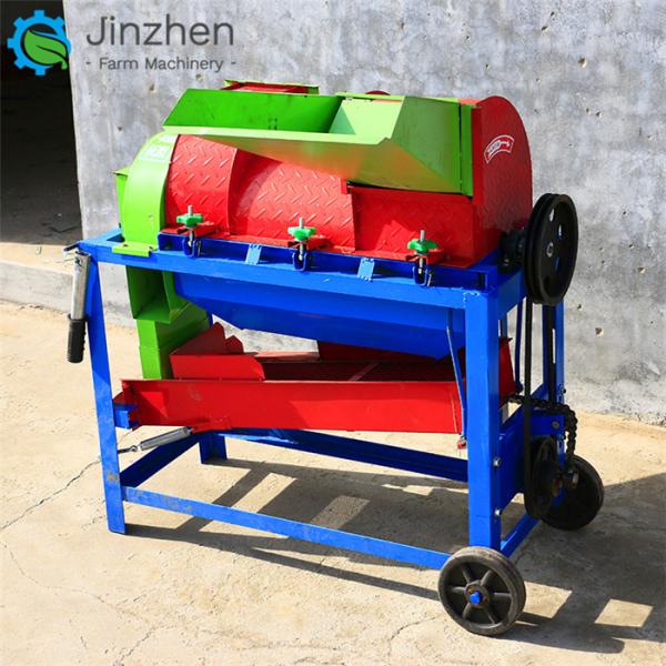 Agricultural Automatic Mobile Small Wheat Rice Maize Corn Peeling And Threshing Machine