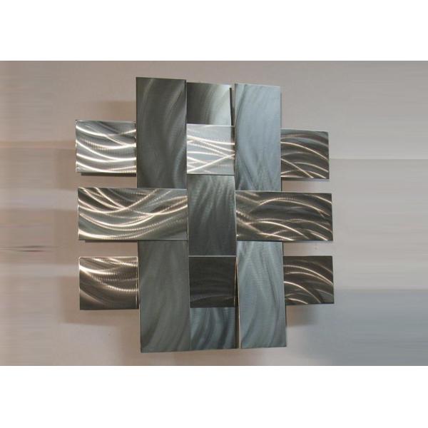 Welding Technique Metal Wall Sculpture European Style Anti Corrosion