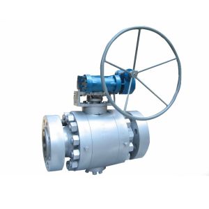 Quality 2500lb API 6D Trunnion Mounted Carbon Steel Ball Valve for sale