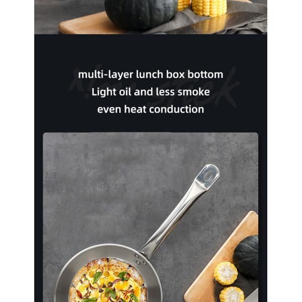 Best Whole Frypan Stainless Steel Cooking Pan Induction Cookware Frypan Non Stick Frying Pan