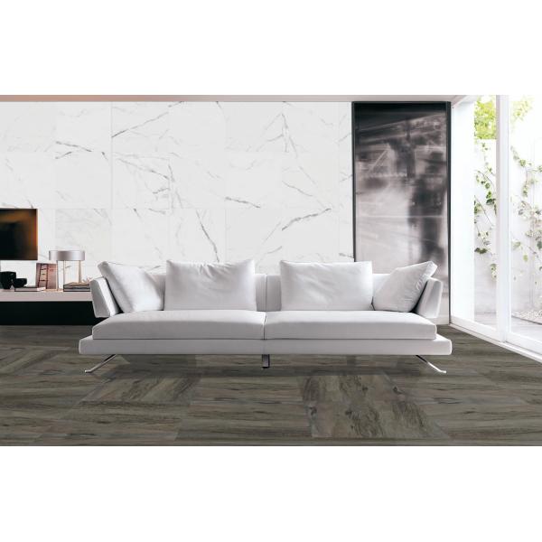 Renewable Marble Look Porcelain Tile Acid Resistant Fine Air Permeability