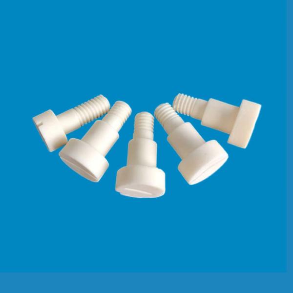 White alumina ceramic parts with precise dimensions