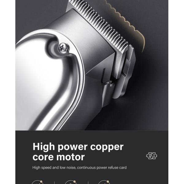 Stainless Steel 240V 10W Dog Grooming Clipper Set For Household