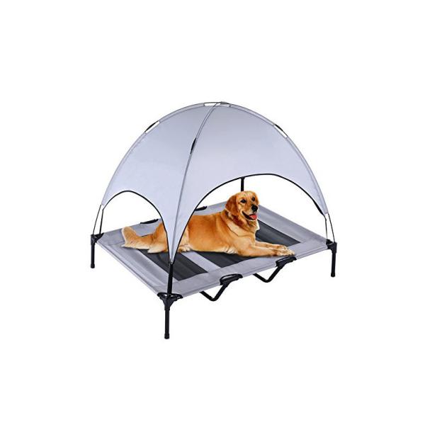 91x76x16cm Portable dog bed with tent, military bed, golden retriever mattress, Teddy Little Medium Dog House with tent