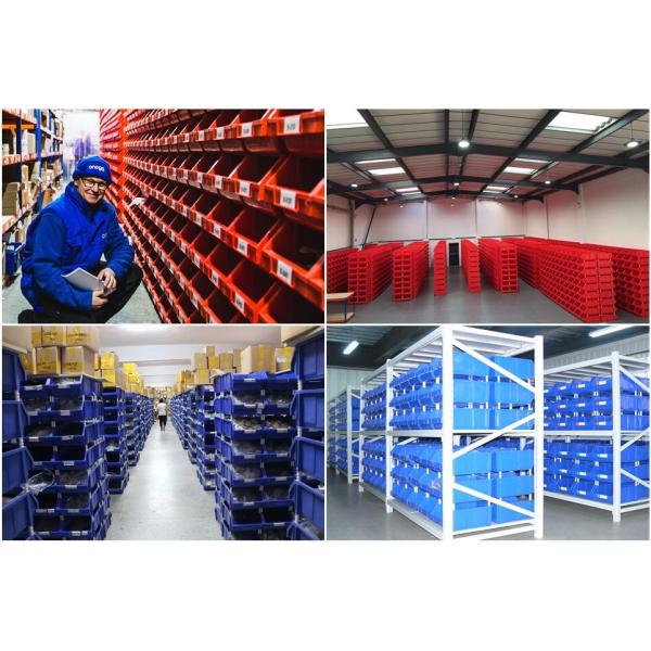 Eco-Friendly Portable Shelf Storage Boxes Plastic Storage Bins Office Organization Tools Parts Screws Injection Technics