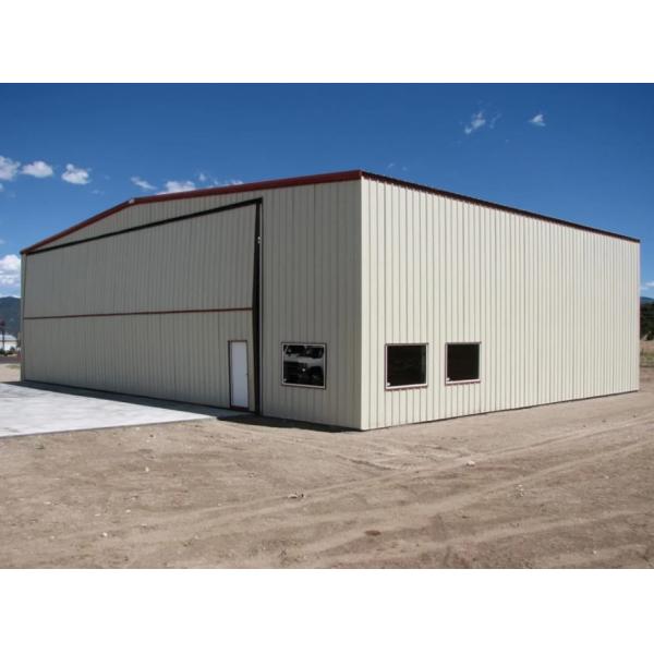 Portable Structural Steel Hanger Warehouse Loading Metal H Structural Airplane Hangar