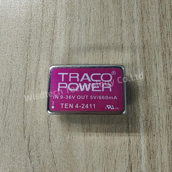 TEN4-2411 Isolated DC/DC Converters - Through Hole 3.3W DC/DC Converter Isolated Regulated in a PCB Mount Metal Case