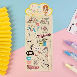 UV Varnishing Custom Waterproof Stickers Matte Lamination Vinyl Transfer