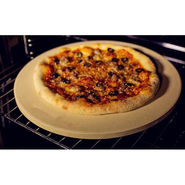 Round Type Refractory Pizza Stone High Temperature Resistance And Thermal Stability