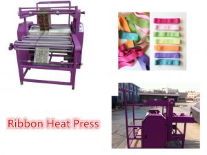 Quality Flatbed Ribbon Fabric Calender Heat Press Machine for sale