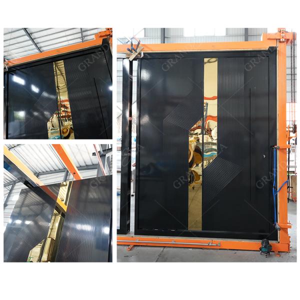 Hot Sales House Main Big Iron Stainless Steel Luxurious Cast Aluminum Modern Entry Exterior Entrance Door Pivot