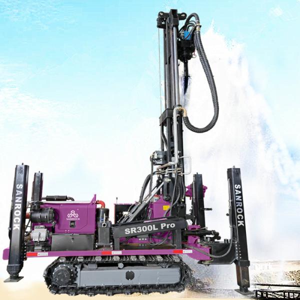 Deep Water Well Drilling Rig Hydraulic Borehole 400Meters Well Water Drilling Equipment