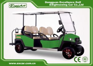 China 6 Seat Electric Golf Carts 4 Wheel Golf Cart With ISO Certificated on sale