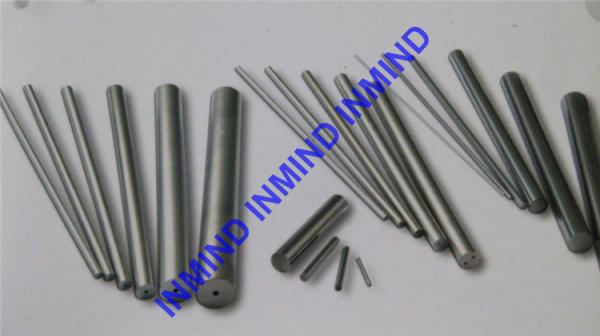 300 - 330 mm Length Solid Carbide Rods Round Blanks for Copper / Alumimium