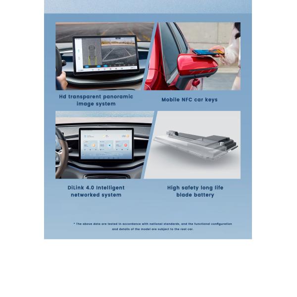 Plug In Hybrid BYD Qin EV Champion Edition 7 Seater EV