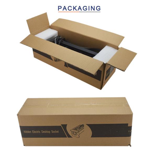 confenece solution new style automatic flip up desk socket power outlet with wireless charging