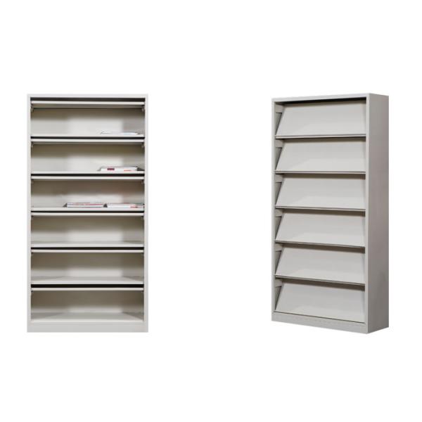 School Library 6 Layer Metal Steel Newspaper Magazine Cabinet