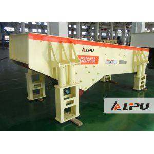 Even / Continuous Vibrating Feeder Machine for Quarry Mine , 120-210t/h Capacity