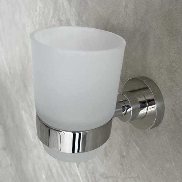 Removable Single Toilet Tumbler Holder Stainless Steel 304 Toothbrush Cup Holder