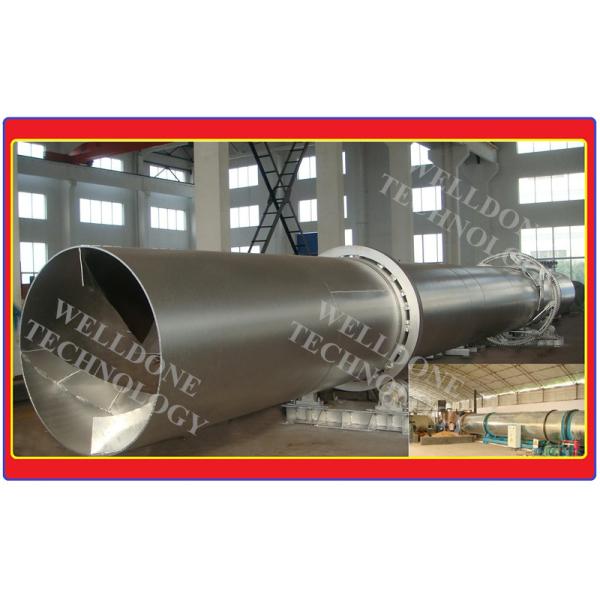 Sawdust Particle Industrial Drying Wood Chips Rotary Drum Dryer Kiln 18.5KW-255KW