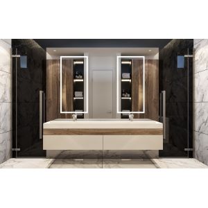 Quality Modern ODM Modular Bathroom Cabinet SGS Modular Wash Basin Cabinet for sale