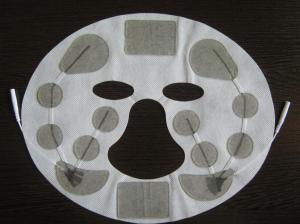 Quality Silver screen channel mask, non-woven White Eyes-care beauty mask Use, 23*18cm Facial mask for sale