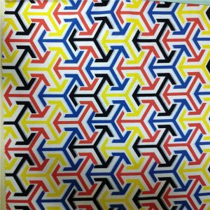 Quality 100% Polyester Printed Stretch Jersey Fabric 220gsm 150ddty Yarn Count for sale