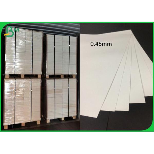 0.40mm 0.45mm White Blotting Board For Making Humidity test paper