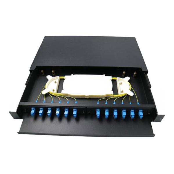 24 Ports Fiber Optic Patch Panel