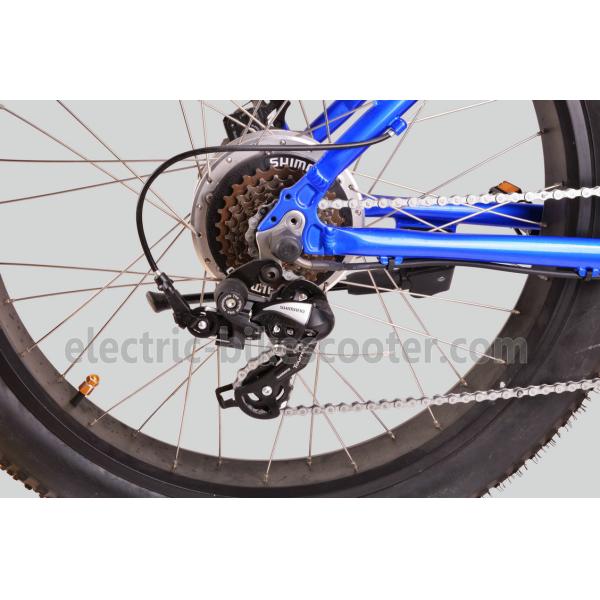 Aluminum 26 Inch Mountain Beach Electric Bicycle Ebike Fat Tire For Adults