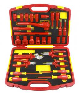 Quality 29PCS Electrician Tool Set 1000V VDE Insulated Electric Hand Tool Set for sale