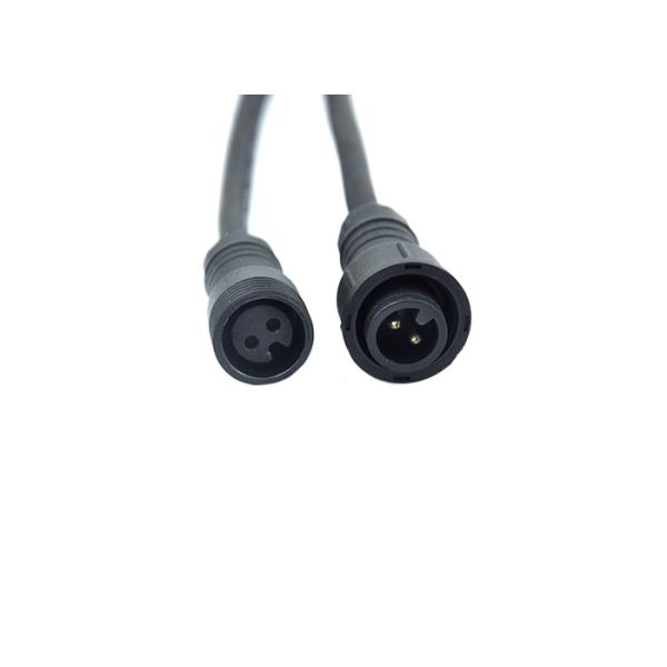 Male Female 2Pin 3Pin Extension Cable Wire Connector IP67 Waterproof Connector