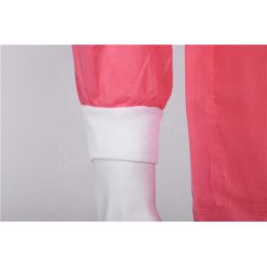 Sterilized medical disposable non woven SMS dental surgery coat