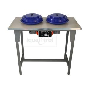 China Double Disc Diameter 203mm Grinding And Polishing Equipment Speed 1400rpm on sale