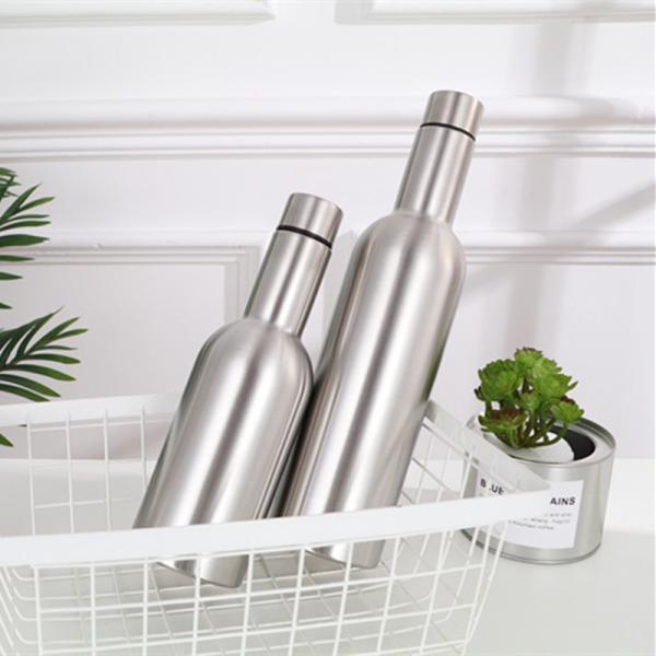 Stainless Steel Wine Tumblers 2 Pack 12 Oz & 1 Insulated Wine Bottle - Double Wall Vacuum Insulated Wine Cups With Lids And Straws Set