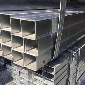 China AISI Q235 Q345 Welded Galvanized Steel Tube Hollow Section Square Rectangular on sale