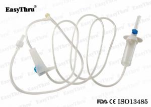 Quality Practical PVC Disposable Infusion Set With Flow Regulator 20 Drops Per 1ml for sale