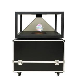 Quality 19” Full viewing angle 360 Degree Holographic Display Hologram Advertising Display System for sale