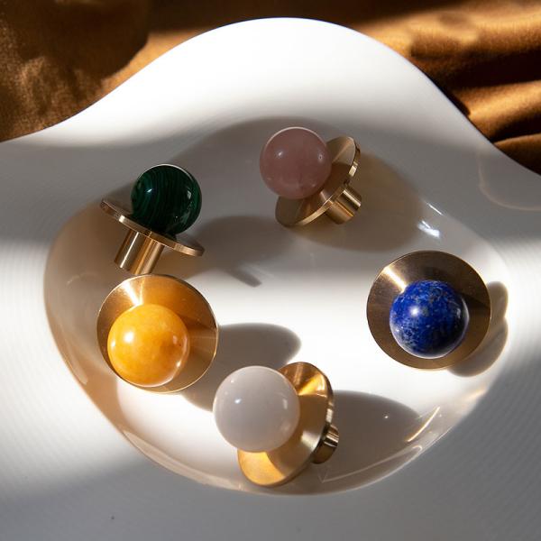 Brass kitchen Cabinet Knobs And Pulls Brass Dresser Drawer Door Knob Handle