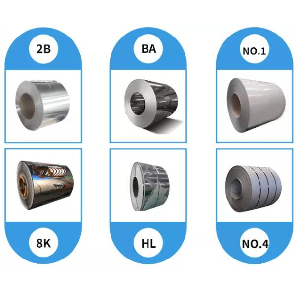 Thick 1.2mm 1.5mm SS Sheet Coil Hairline Grade 904l SS Strip Coil