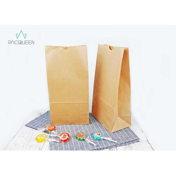 Buy Printed Personalised Greaseproof Paper Bags Oil Resistant Natural Look at wholesale prices