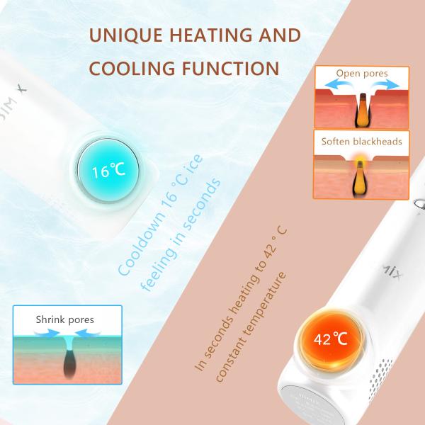 ROHS Rechargeable 0.06MPa Electric Blackhead Remover