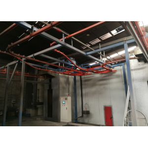 20-25 Minutes Time Powder Coating Curing Oven Steel Substrate