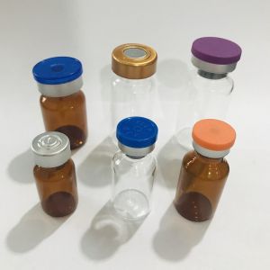 China 20ml Clear Amber Neutral Borosilicate Glass Bottle ISO 14001 on sale