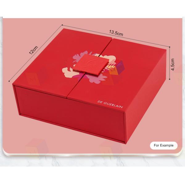 Luxury Empty Bottle Packaging Rigid Cardboard Cosmetic Perfume Gift Box Magnetic Closure With Foam Insert