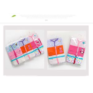 Top quality soft cotton print baby onesie footed romper wholesale