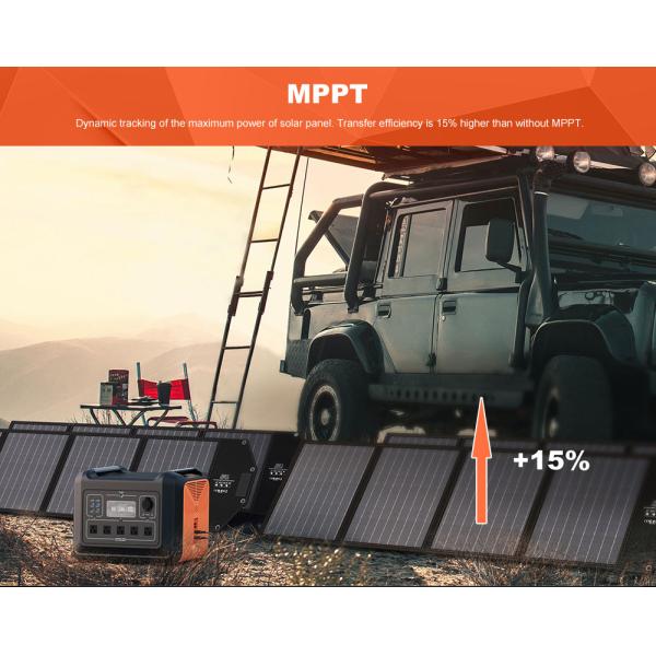 2400W Outdoor Camping Portable Solar Power Bank 48V 2232Wh